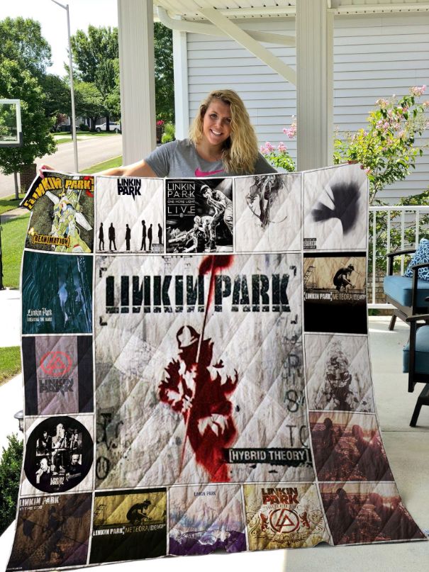 Linkin Park Collection Collected Rock Music Quilt Blanket Bedding Set