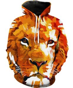 Lion Epic Animal Printed Lion Hoodie 3D