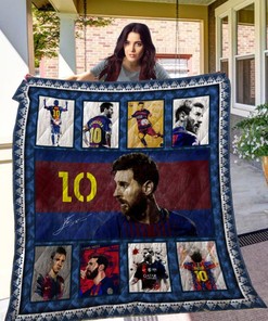 Lionel Messi Quilt Blanket Bedding Set for Home Décor
