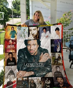 Lionel Richie Albums Cover Poster Quilt Blanket Bedding Set
