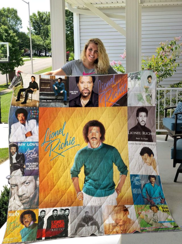 Lionel Richie Albums For Fans Ver Collection Quilt Blanket Bedding Set