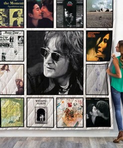 List Of John Lennon Albums Quilt Blanket Bedding Set
