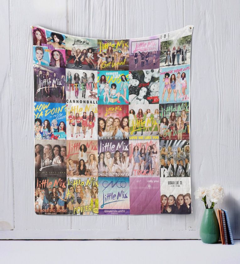 Little Mix Power Quilt Blanket