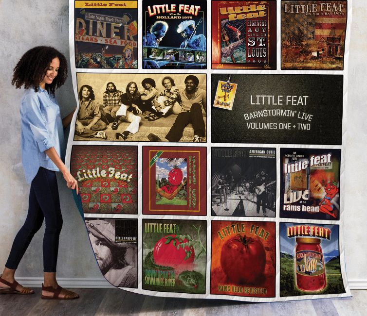 Live Albums Little Feat For Fans Ver Collection Quilt Blanket Bedding Set