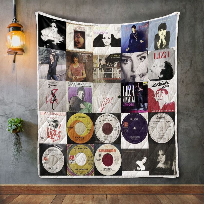 Liza Minnelli Quilt Blanket Bedding Set for Home Décor