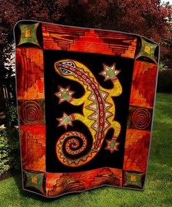 Lizard Quilt Blanket Bedding Set for Home Décor