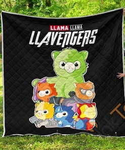 Llama Premium Quilt Blanket Bedding Set