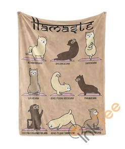 Llamaste Sherpa Fleece Blanket Gifts for Family, for Couple