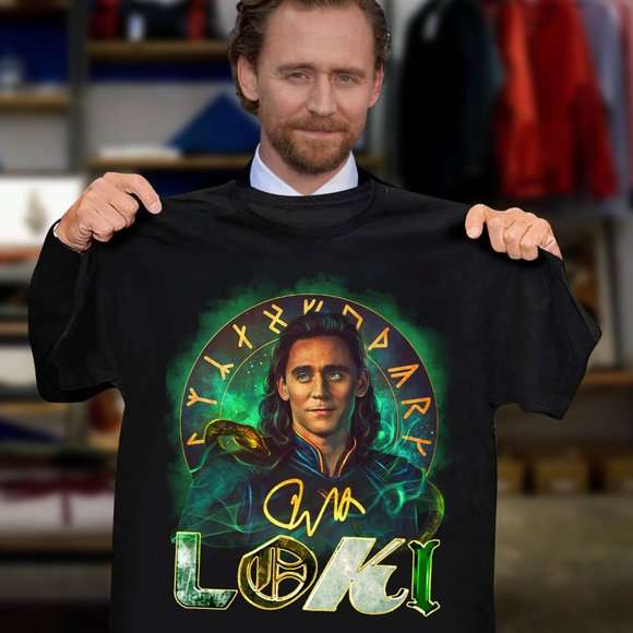 Loki Singature Marvel Fan Gift T-Shirt