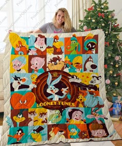 Looney Tunes Animation All Characters Quilt Blanket
