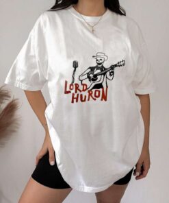 Lord Huron Singing Rockabilly Skeleton Unisex T-Shirt