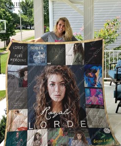 Lorde Royals Albums For Fans Ver Collection Quilt Blanket Bedding Set