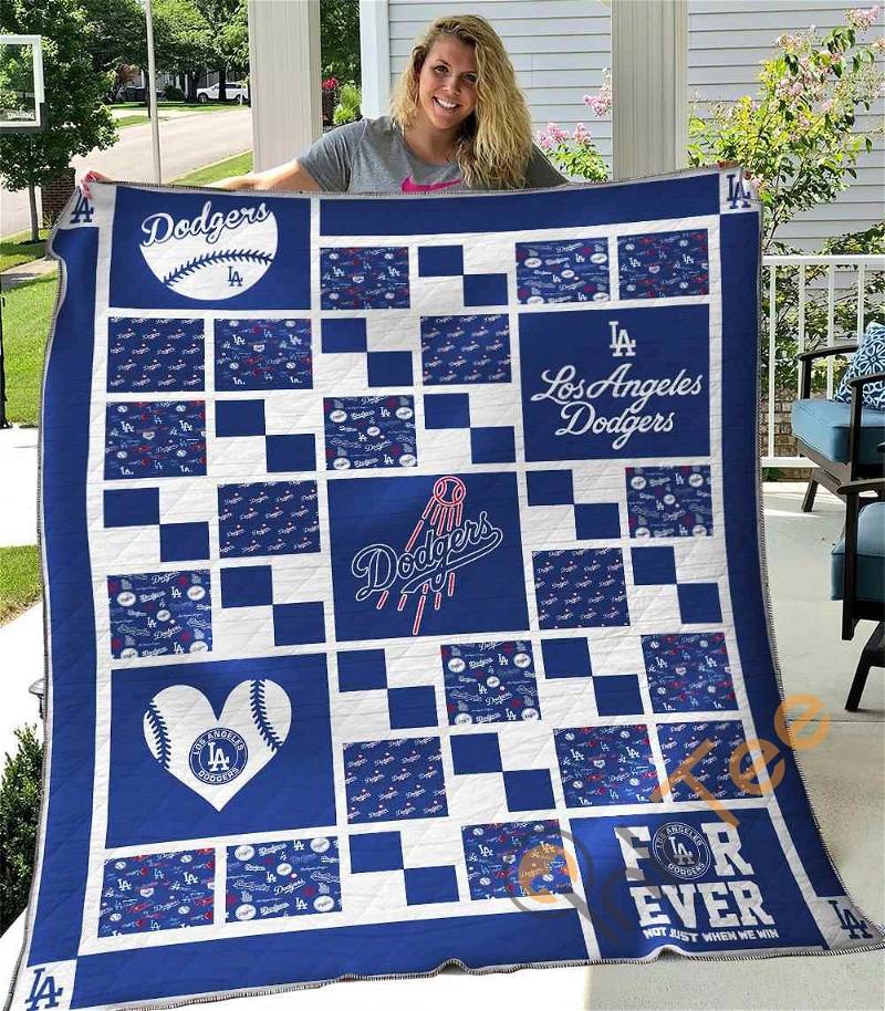Los Angeles Dodgers 1 Quilt Blanket Bedding Set
