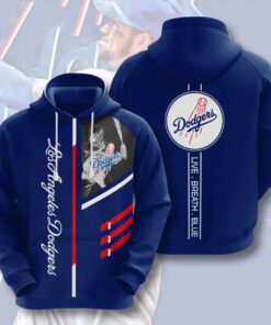 Los Angeles Dodgers Custom Sport All Over Print Hoodie 3D