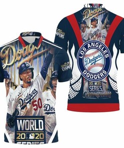 Los Angeles Dodgers World Series 2020 Champions 3D All Over Print Polo Shirt