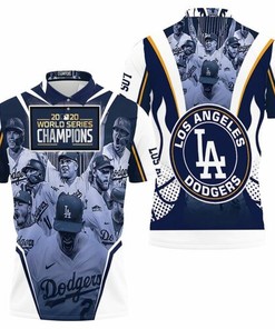 Los Angeles Dodgers World Series Champions Baseball 3D All Over Print Polo Shirt