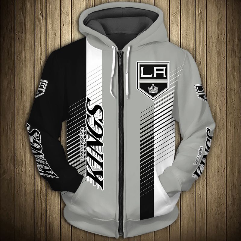 Los Angeles Kings Hoodie 3D Cute Design Pullover Nhl
