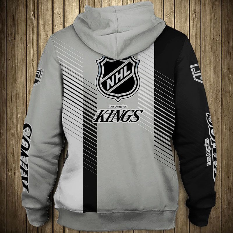 Los Angeles Kings Hoodie 3D Cute Design Pullover Nhl - Image 2