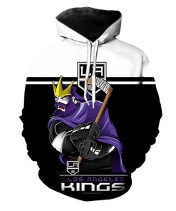 Los Angeles Kings Hoodie 3D Ultra-Cool Long Sleeve Gift for Fans