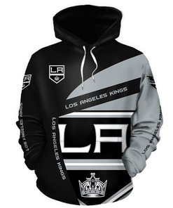 Los Angeles Kings Hoodie 3D Zip Hoodie Gift for Fans