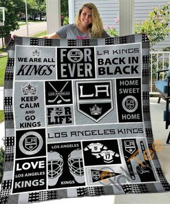 Los Angeles Kings Quilt Blanket Bedding Set