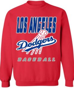 Los Angeles La Dodgers 1990'S Retro Mlb Crewneck Sweatshirt