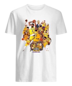 Los Angeles Lakers Champions Poster Exclusive T-Shirt