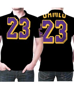 Los Angeles Lakers Lebron James 23 Nba Legend Player Basketball Team Jersey Style Gift For Lakers Fans Polo Shirt All Over Print Shirt 3d T-shirt