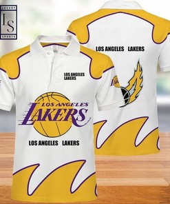 Los Angeles Lakers NBA Basketball Polo Shirt