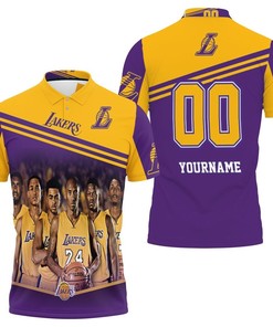 Los Angeles Lakers Nba Logo Western Conference_1 Polo Shirt All Over Print Shirt 3d T-shirt