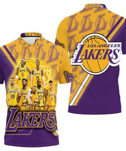Los Angeles Lakers Nba Western Conference Logo 3d Polo Shirt Jersey All Over Print Shirt 3d T-shirt