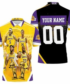 Los Angeles Lakers Western Conference Mashup Batman Personalized 3D All Over Print Polo Shirt