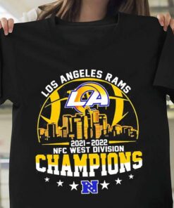 Los Angeles Rams 2021 2022 Nfc West Division Champions Shirt