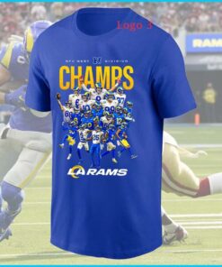 Los Angeles Rams 2021 Nfc West Division Champions Blocked Favorite T-Shirt