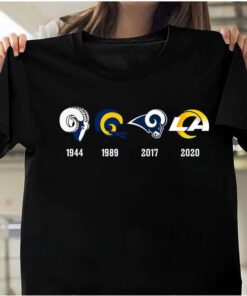 Los Angeles Rams Super Bowl Champions History Shirt