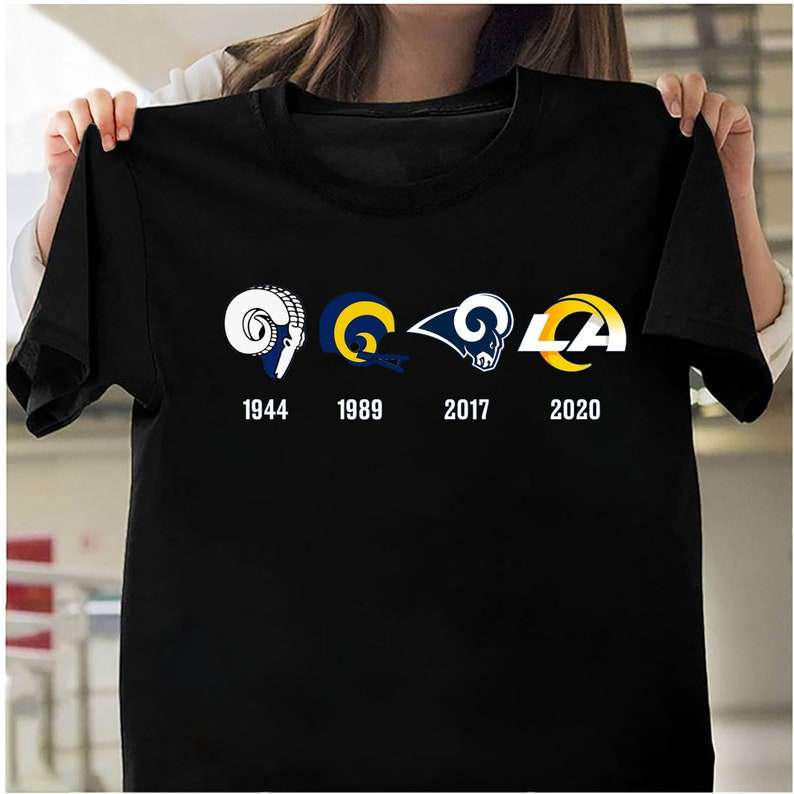Los Angeles Rams Super Bowl Champions History Shirt