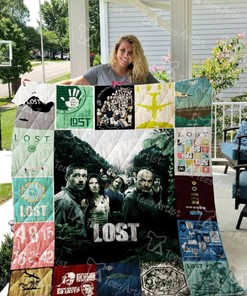 Lost 09 Quilt Blanket Bedding Set for Home Décor