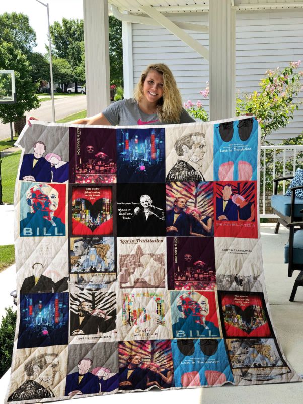 Lost In Translation Love Combined Quilt Blanket Bedding Set