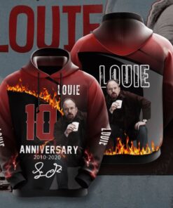 Louie Custom Sport All Over Print Hoodie 3D