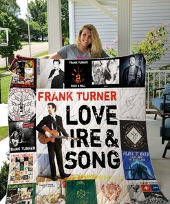 Frank Turner Albums Quilt Blanket