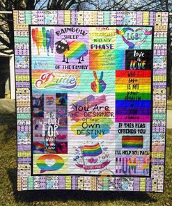Love Is Love Quilt Blanket Bedding Set