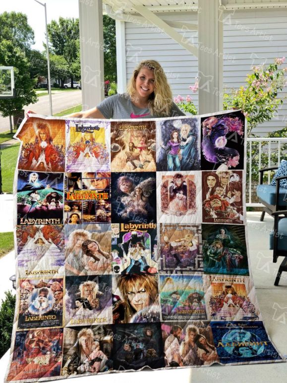 Love Labyrinth Quilt Blanket Bedding Set for Home Décor