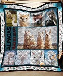 Lovely Alpaca Quilt Blanket Bedding Set