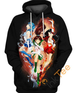 Lovely Guardians Sailor Moon Hoodie 3D