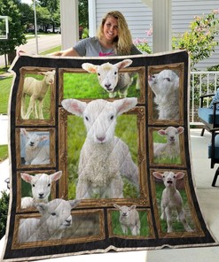 Lovely Little Lamb Perfect Gifts For Lamb Lover Quilt Blanket Bedding Set