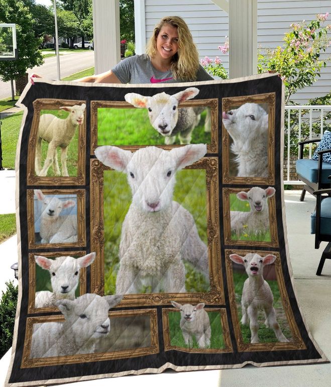 Lovely Little Lamb Perfect Gifts For Lamb Lover Quilt Blanket Bedding Set