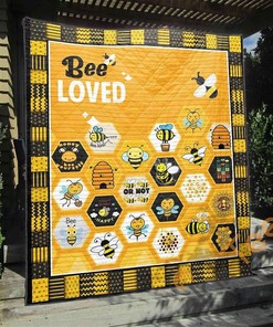 Lover Bee Quilt Blanket Bedding Set