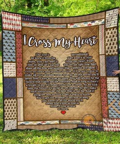 Lr – Cross My Heart Quilt Blanket Bedding Set