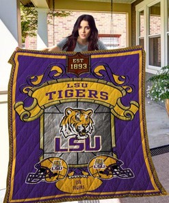 Lsu Tigers Quilt, Lsu Tigers Blanket