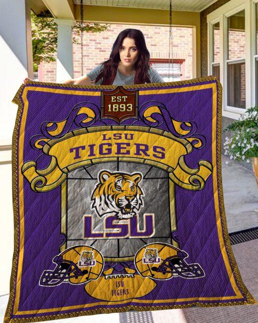 Lsu Tigers Quilt, Lsu Tigers Blanket